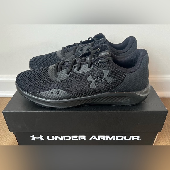 Men’s Under Armour Charged Pursuit 3 Running Shoes, Black Size 11.5 NEW - Picture 5 of 5